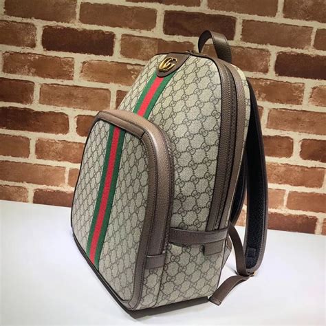 gucci top zip backpack|authentic gucci backpack.